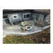 Custom Made Unilock Patio and Firepit