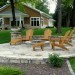 Rosetta Belvedere Wall With Grand Flagstone Patio