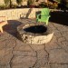 Rosetta Belvedere Fire Pit with Grand Flagstone Patio