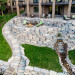 Outcropping Wall and Irregular Steps