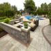 Pool deck and patio built with Beacon Hill Flagstone