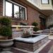 Rivenstone patio with Brussels Dimensional water feature