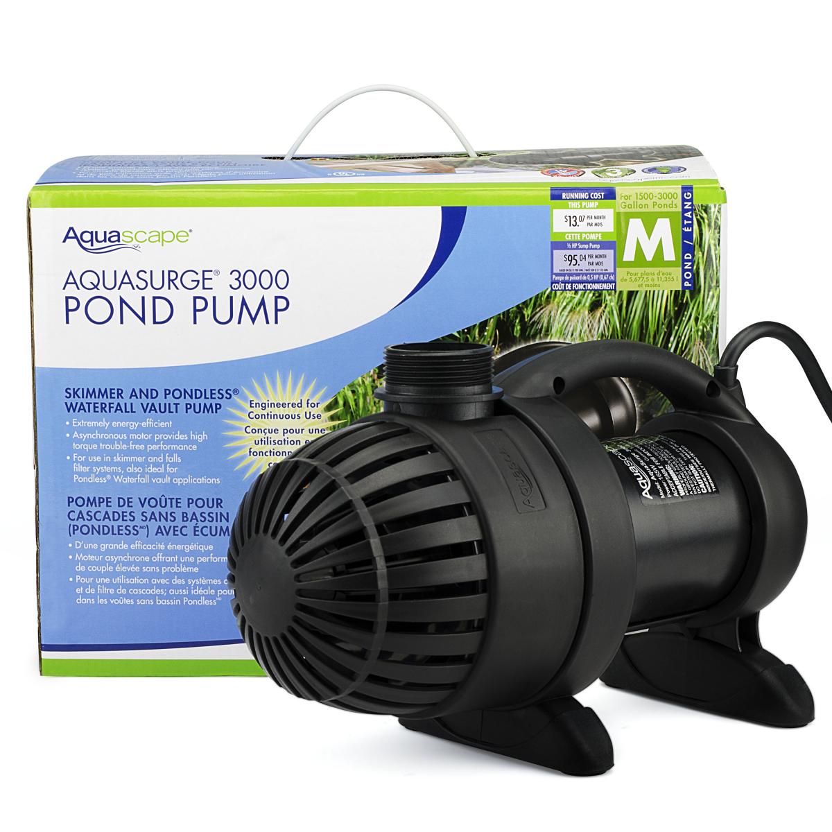 AquaSurge 3000 | Aquasurge Pond Pumps | Pond Pumps | Water ...