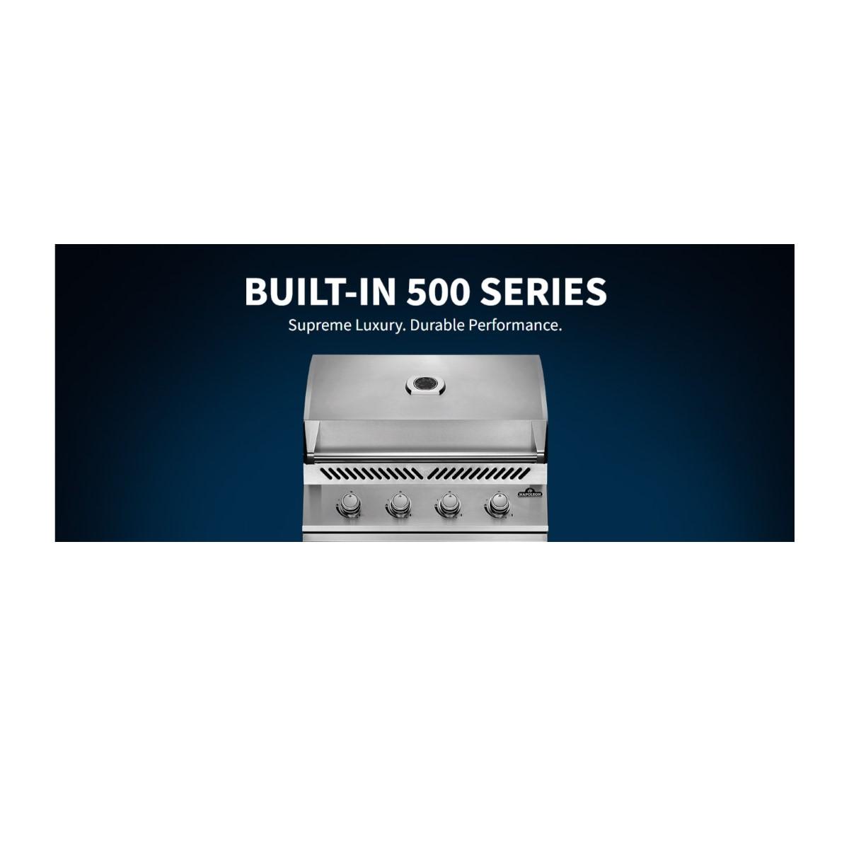 500 Series BuiltIn Grills Napoleon Grills Niemeyer's Landsca...