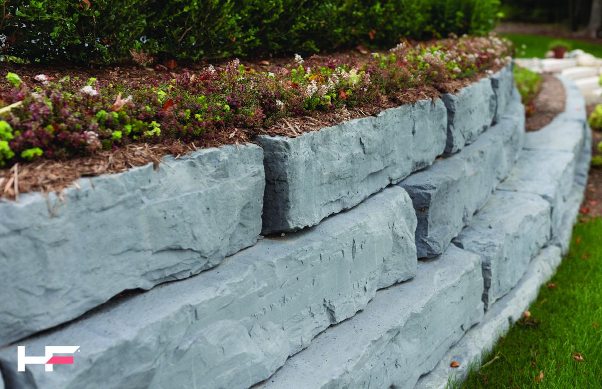 Grand Ledge Wall Walls Verticals Pavers Retaining Walls N