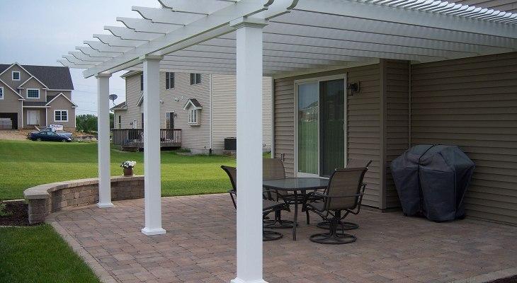Attached Traditional Pergola Kits | Heartland Pergolas | Pergolas |