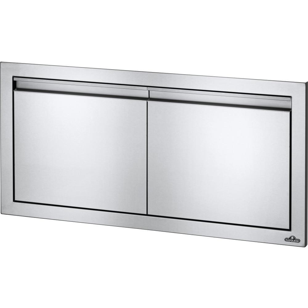 Napoleon 36Inch Stainless Steel Small Double Door BuiltIn Door...