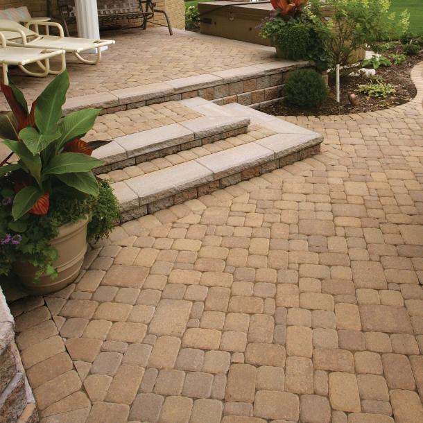Olde Greenwich Cobble Pavers Pavers & Retaining Walls Niemeye...