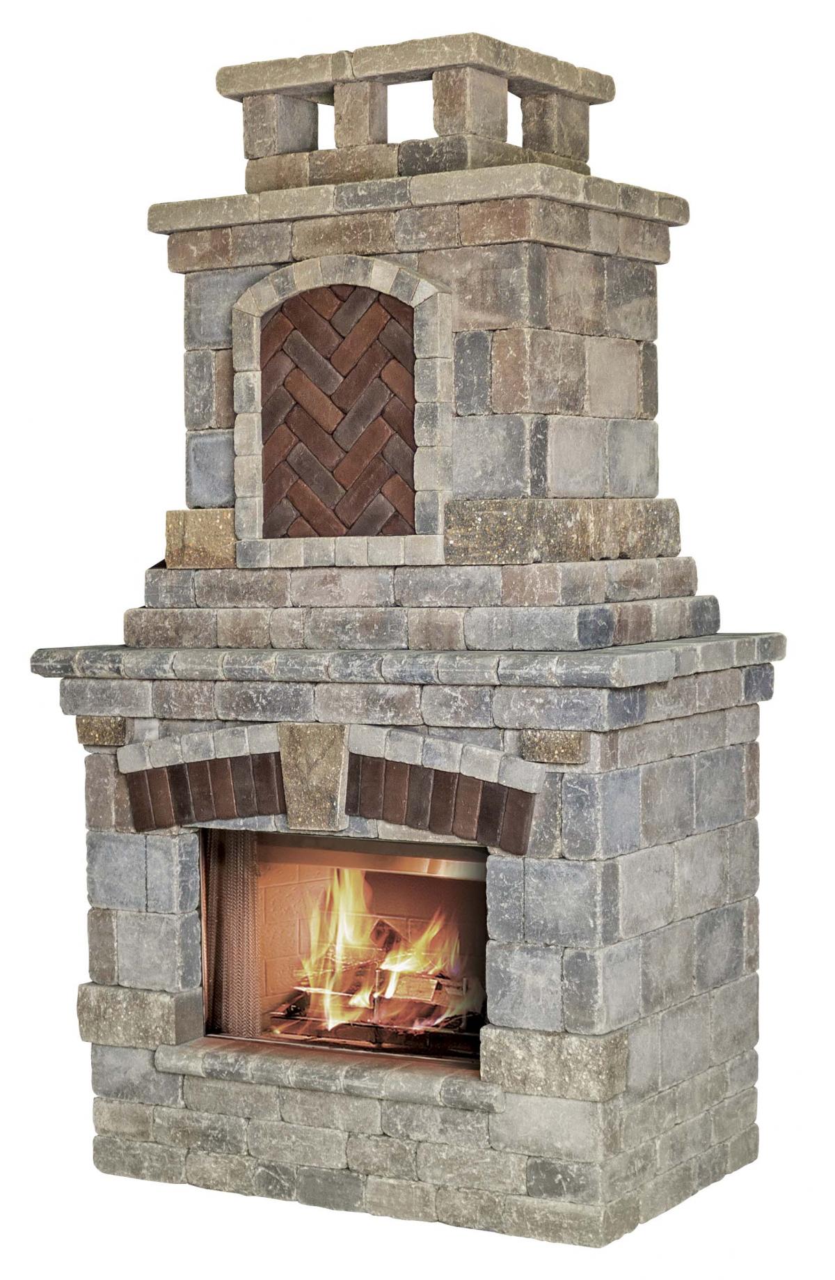 Tuscany Fireplace | Outdoor Fireplace Kits | Outdoor Living | Nieme...