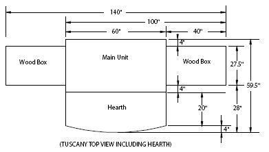 Tuscany Fireplace Outdoor Fireplace Kits Outdoor Living Nieme