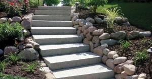 Ledgestone Steps
