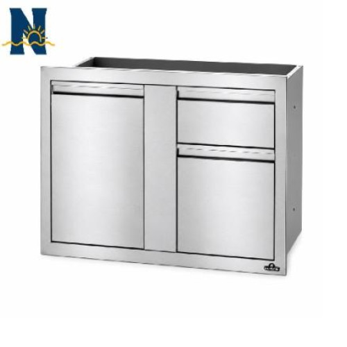 42 x 24 inch Large Door & Waste Bin Drawer