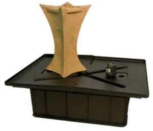 Desert Granite Quad Spillway Fountain Kit