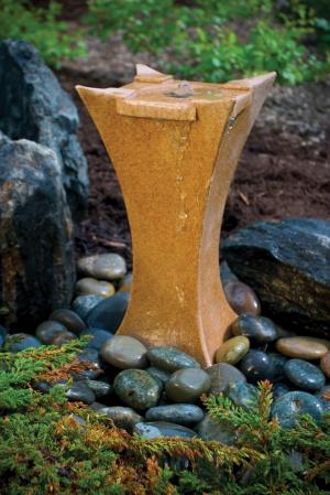 Desert Granite Quad Spillway Fountain