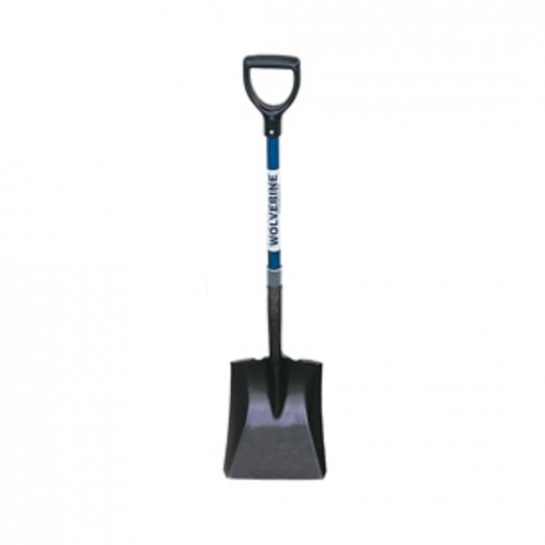 Short D-Handle Fiberglass Flat Shovel