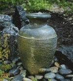 Green Slate Amphora Vase Fountain