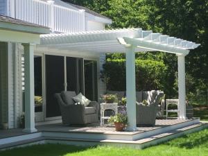 Attached Traditional Pergola Kits | Heartland Pergolas | Pergolas |