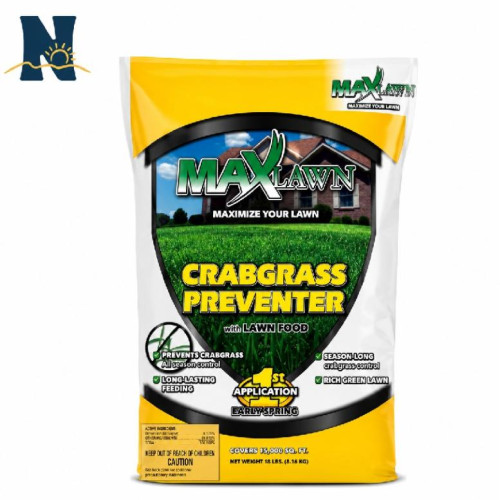 Max Lawn Step 1 Crabgrass Preventer w/ Lawn Food 22-0-4 Max Lawn Step 1 Crabgrass Preventer w/ Lawn Food 22-0-4