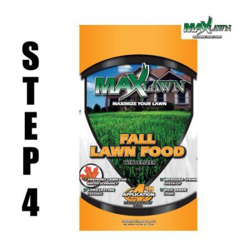 Max Lawn Step 4 Fall Lawn Food Winterizer 22-0-10 Max Lawn Step 4 Fall Lawn Food Winterizer 22-0-10