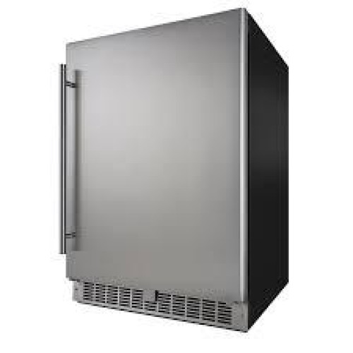 Outdoor Rated Stainless Steel Fridge