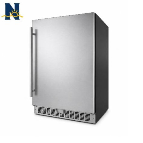 Outdoor Rated Stainless Steel Fridge