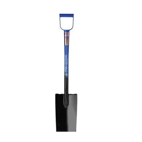 Short D-Handle Steel Flat Shovel