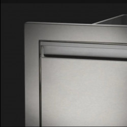 Napoleon 18-Inch Stainless Steel Large and Standard Double Drawer