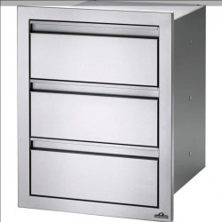 Napoleon 18-Inch Stainless Steel Triple Drawer